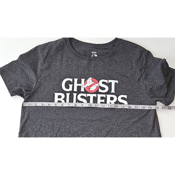 Ghostbusters Gray Tee Juniors Size XXL 19 Mad Engine Columbia Pictures 2022 - Picture 6 of 7